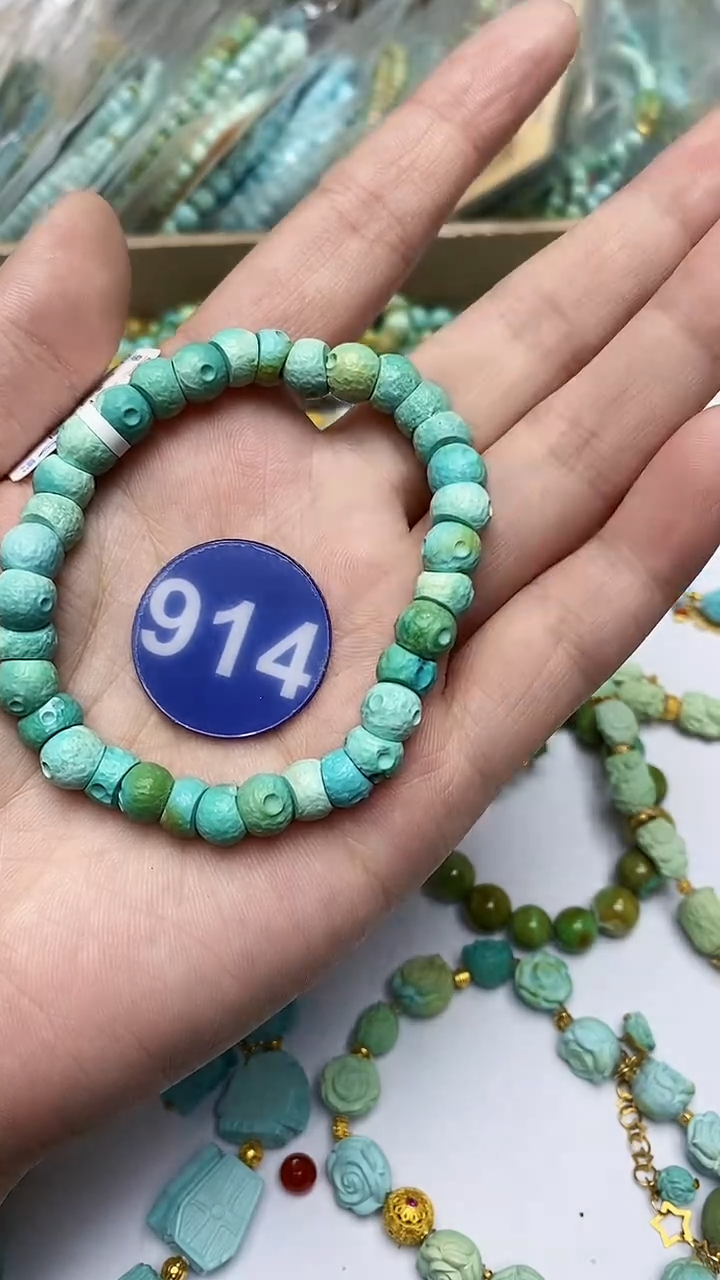 【闪购商品】绿松石手链7+未镶嵌914
