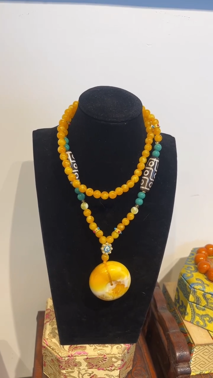 陶开开开---凤眼108带平安扣