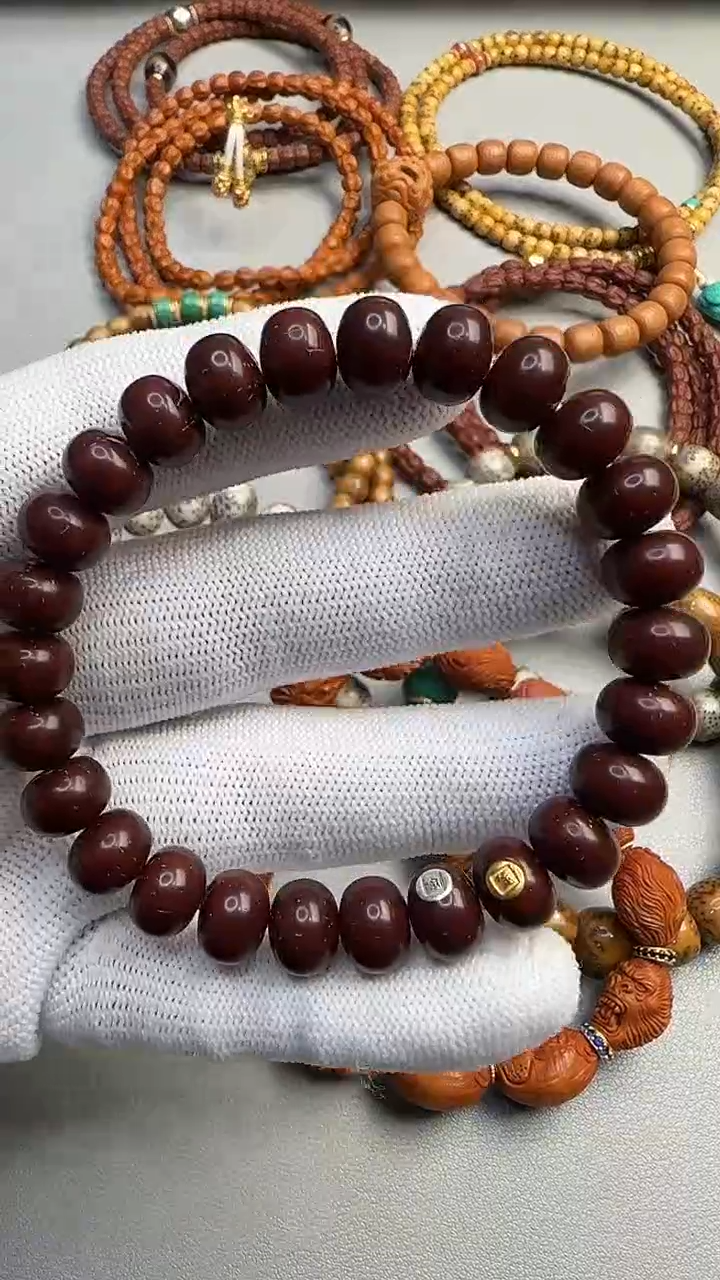 【闪购商品】紫金鼠吊坠文玩紫金鼠手串