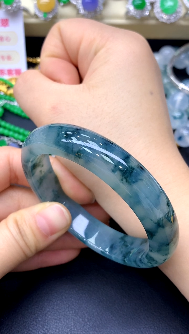 未镶嵌手镯翡翠443-中国好珍宝