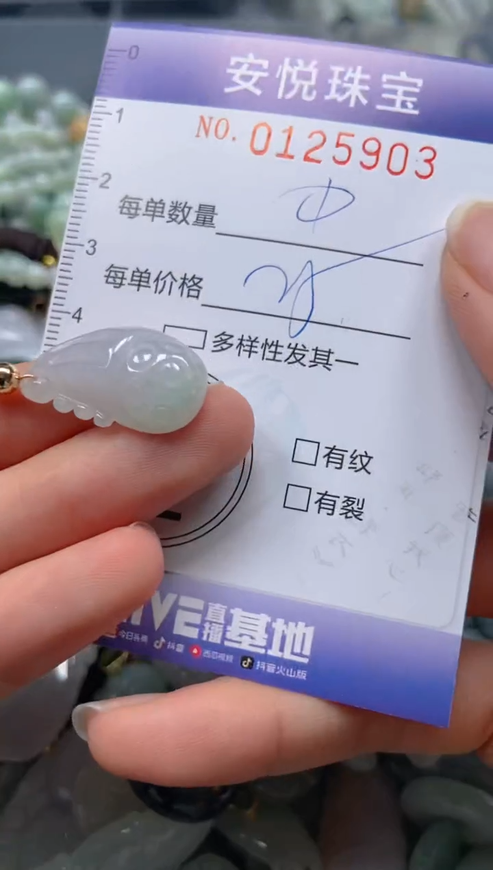 【闪购商品】翡翠颈饰未镶嵌闪购0125903