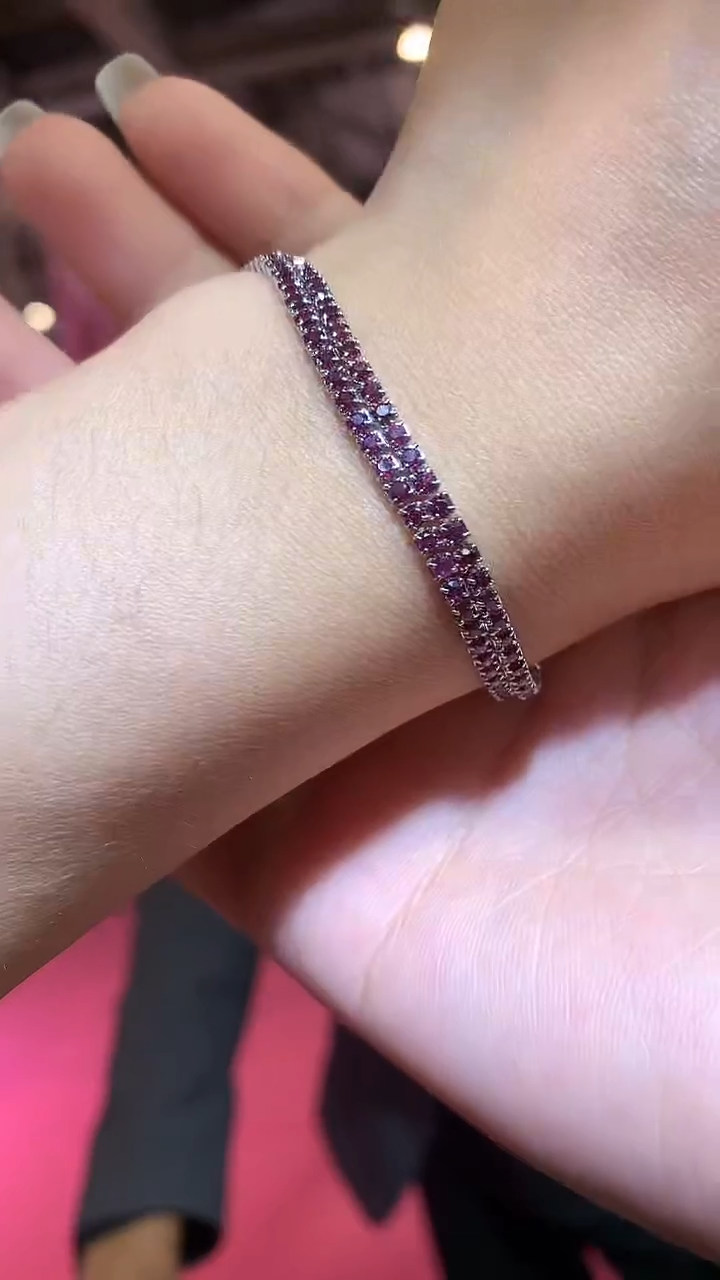 手链未镶嵌石榴石宝石世家严选