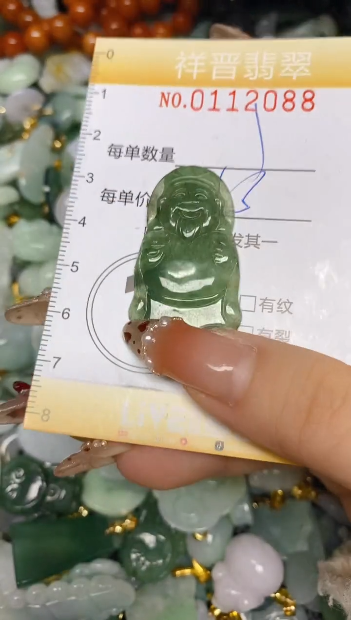 【闪购商品】翡翠颈饰未镶嵌闪购0112088多样性发其一