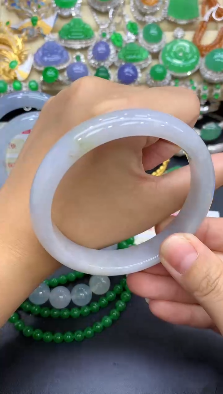 未镶嵌手镯翡翠281-中国好珍宝