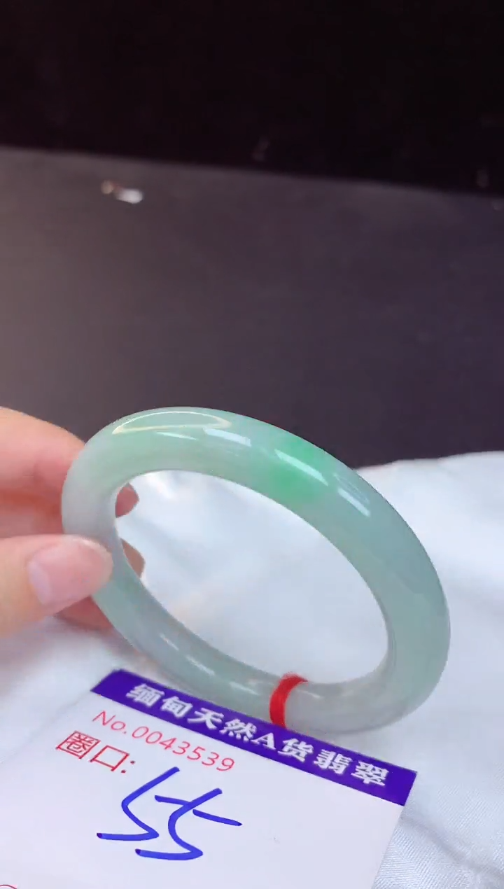 【闪购商品】翡翠手镯未镶嵌55+             