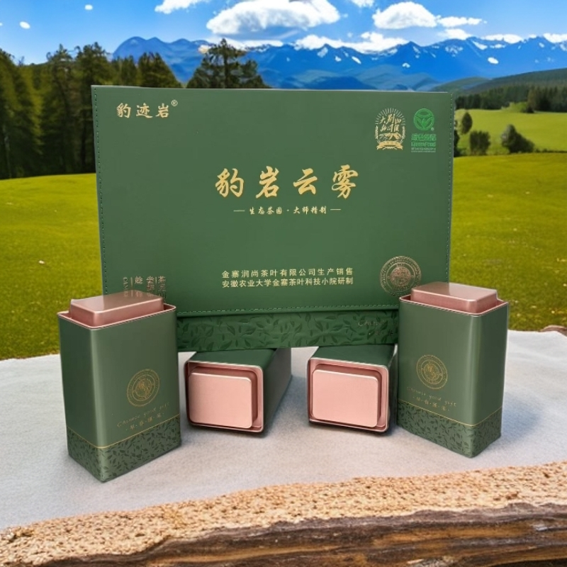 豹迹岩【小云雾】25年新茶一芽一叶高山明前精品龙井43鲜叶兰花香