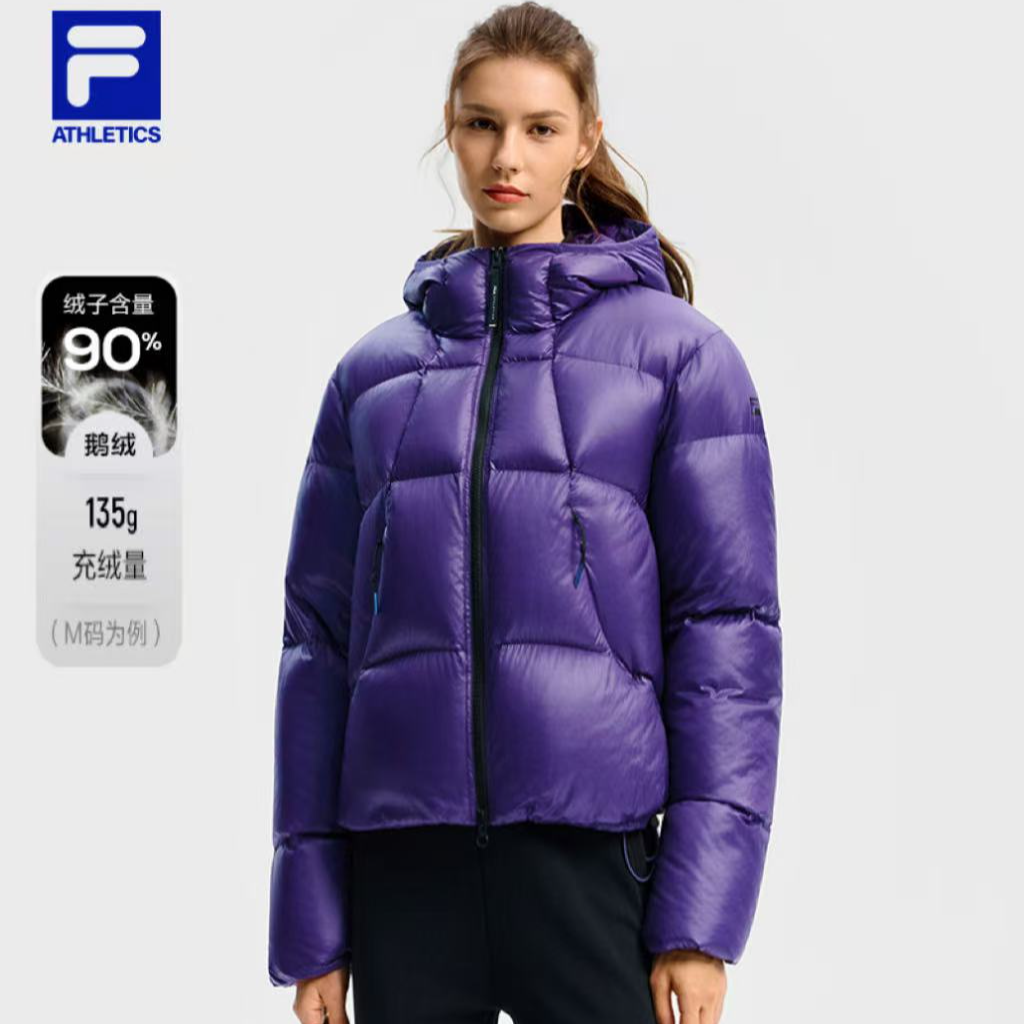 Fila/斐乐【90鹅绒】冬季新款高蓬松高保暖飞羽羽绒A11W541916F