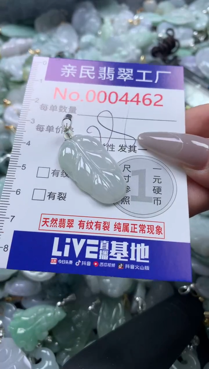 颈饰未镶嵌翡翠4462