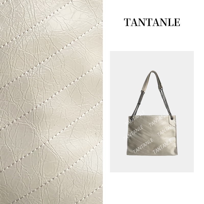 高定百搭休闲潮流气质时尚单肩手提白女包