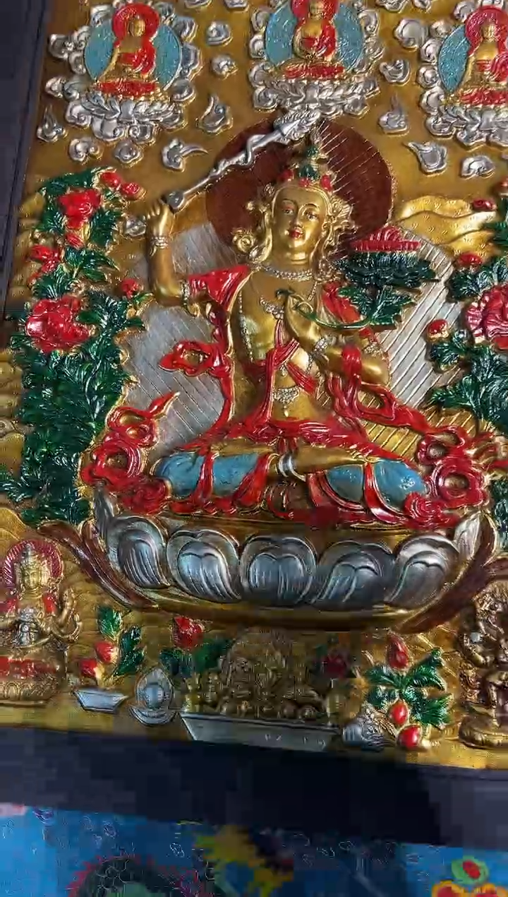 卷轴画天天的唐卡tk160