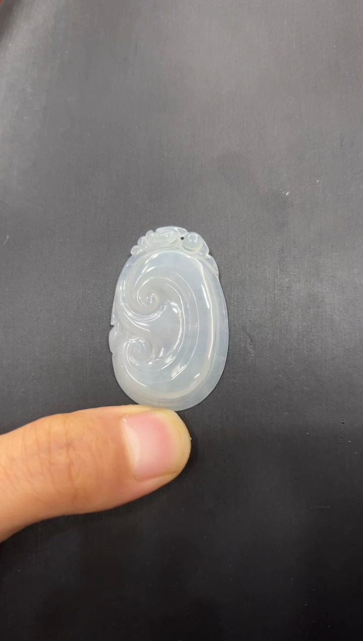 【闪购商品】翡翠颈饰未镶嵌翡翠如意吊坠-530162