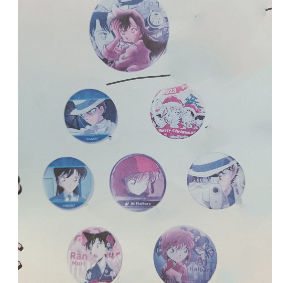 「名侦探柯南」单领 原画 新选 吧唧