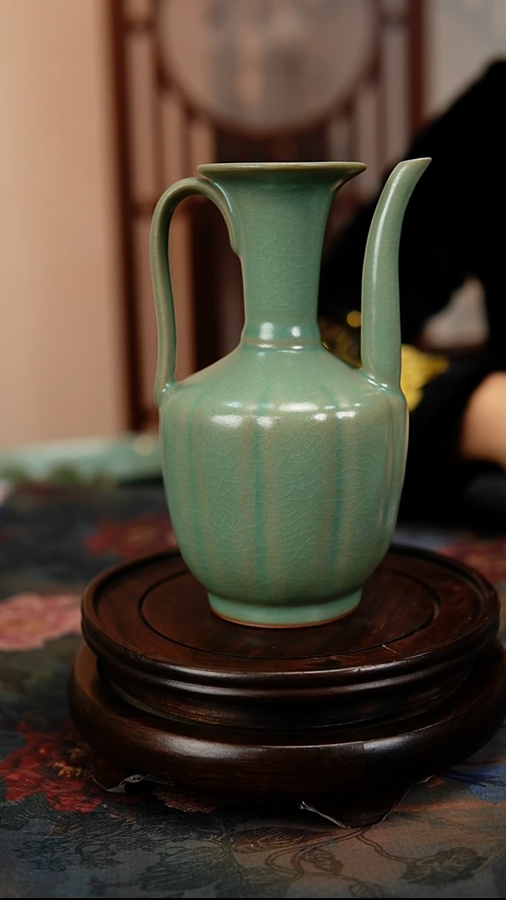 瓷片原产地原矿釉汝瓷