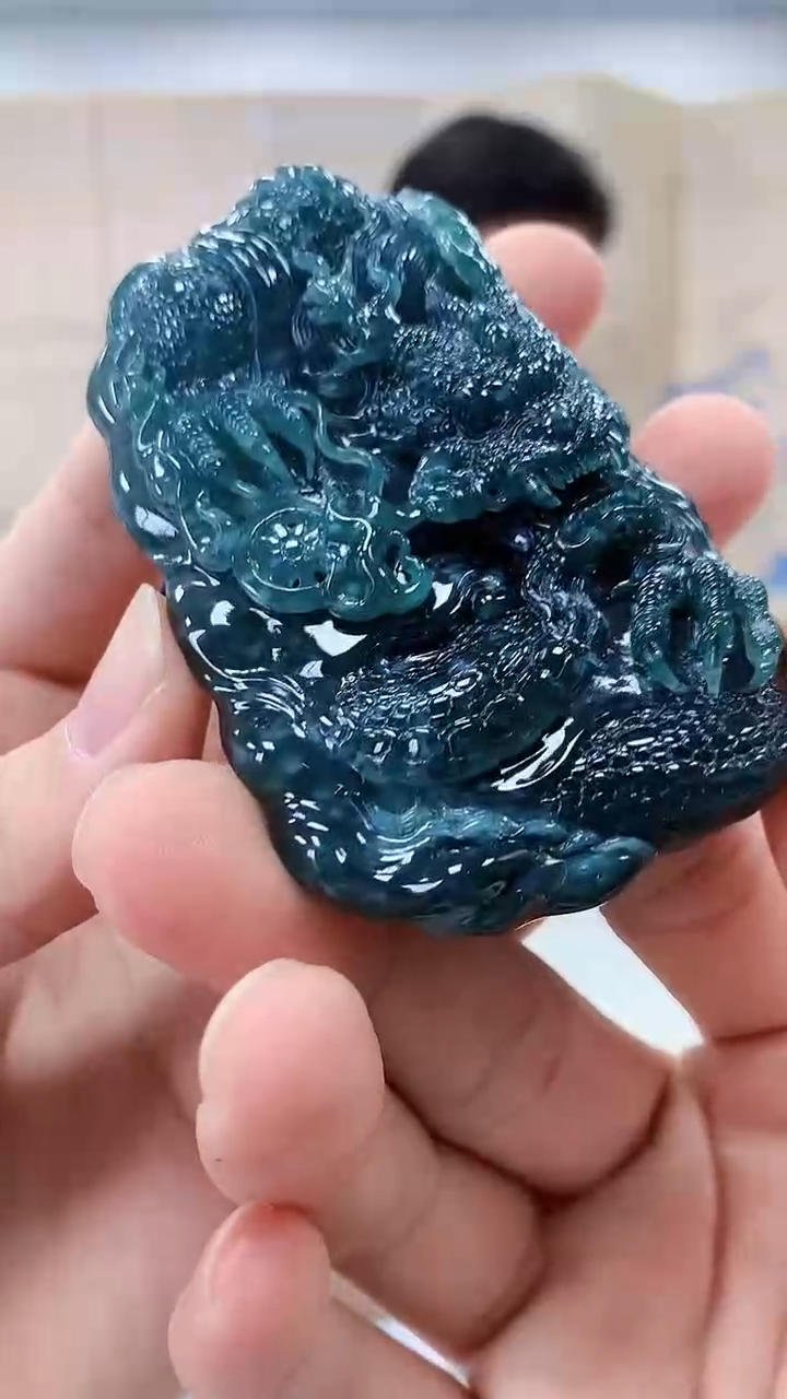 【闪购商品】定制翡翠未镶嵌4917bb-毛货挂件48