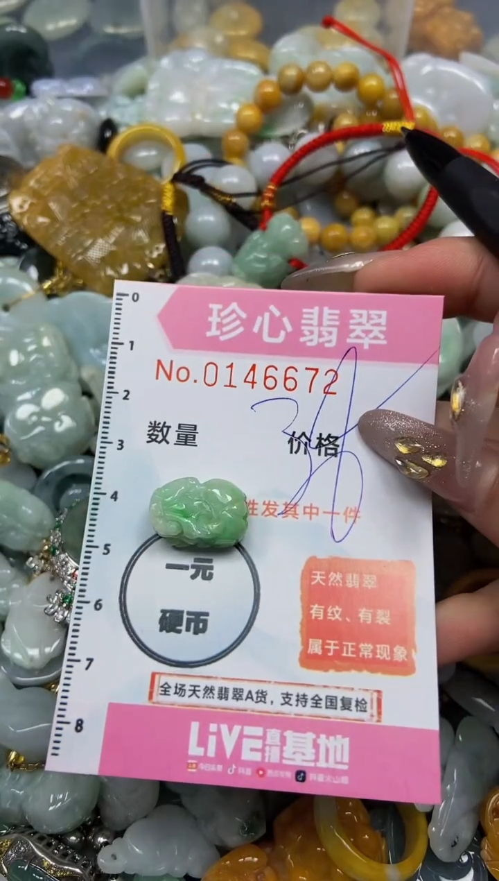 【闪购商品】翡翠颈饰未镶嵌闪购0146672