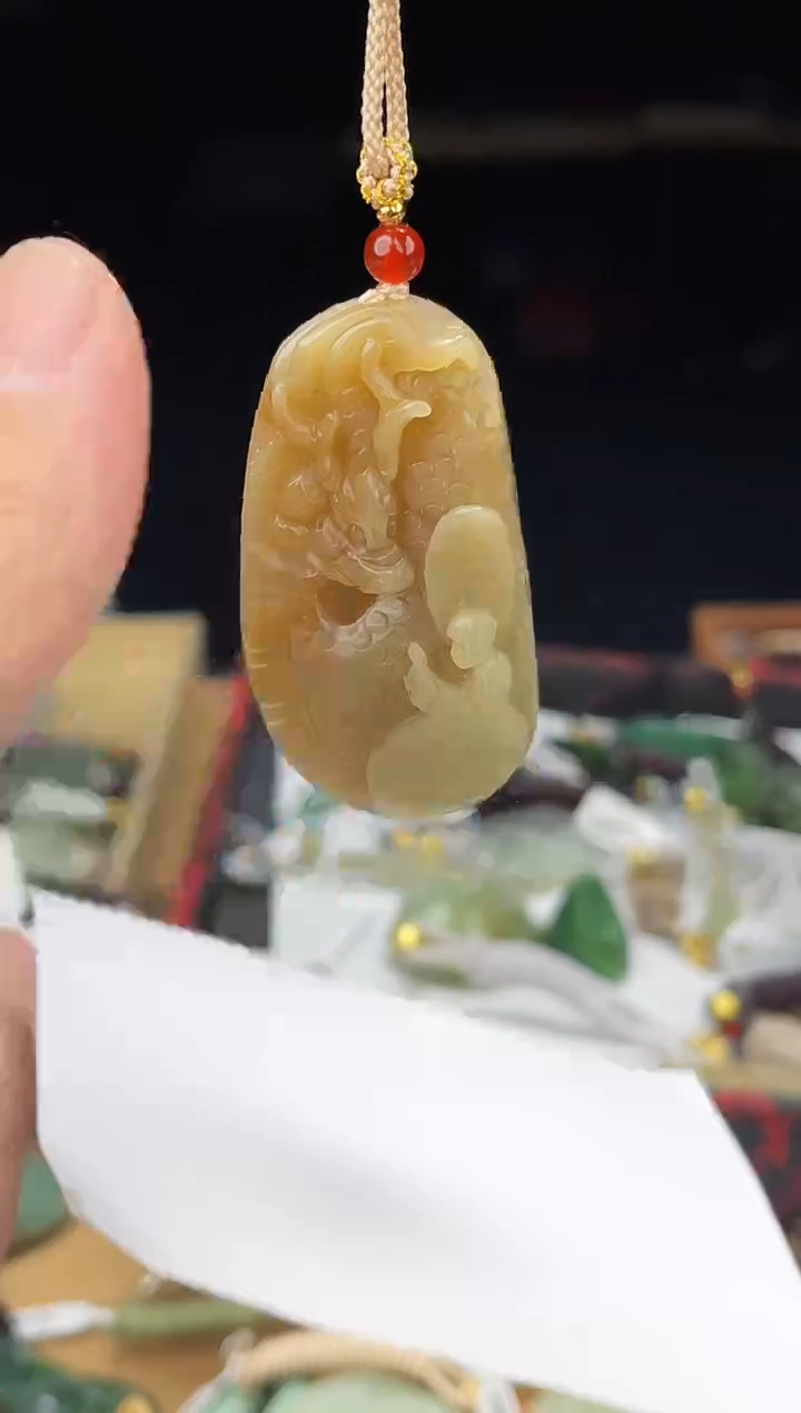 颈饰未镶嵌和田玉1