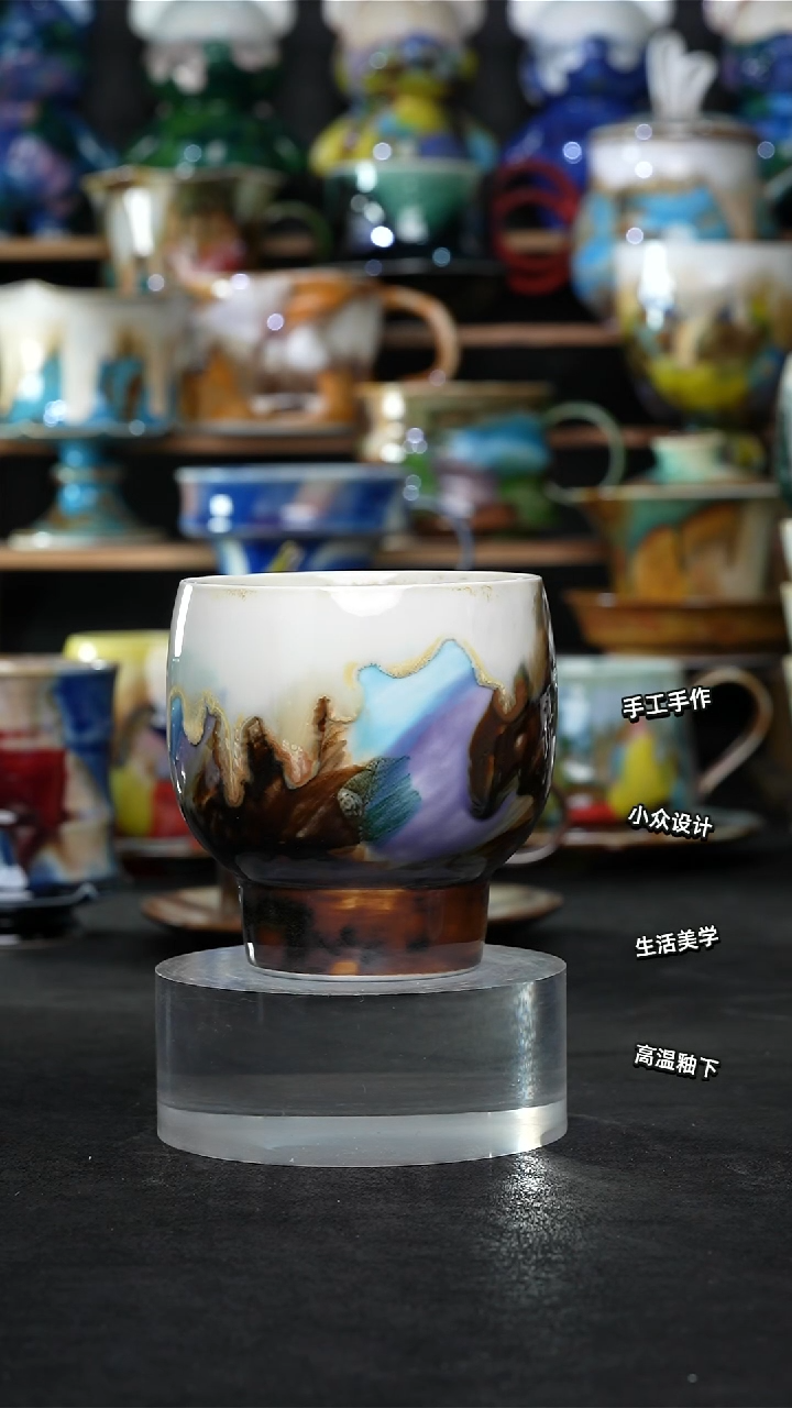 设计师款景德镇森涩手创陶瓷（食品级）089