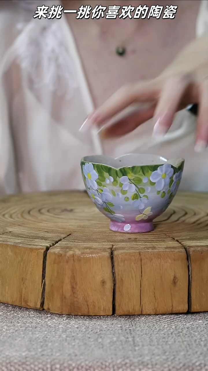 超级好看的瓷闺蜜油画