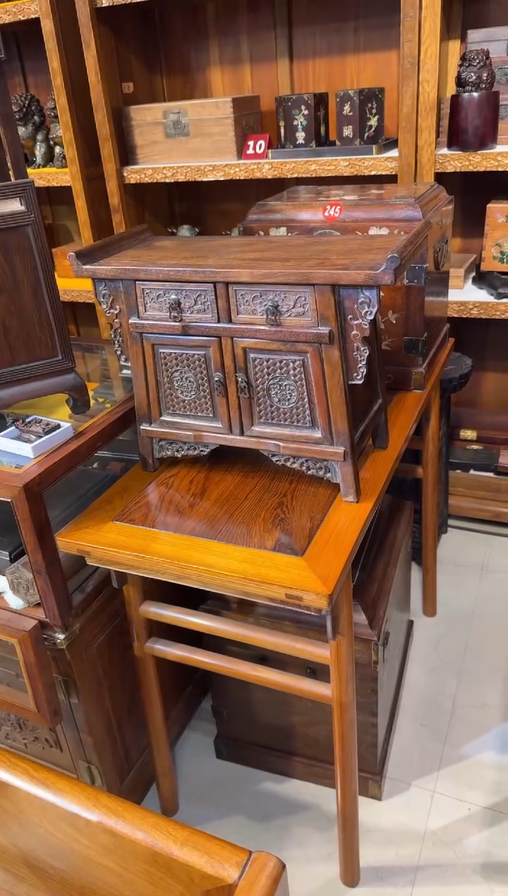 木雕刻高二联柜698.888888