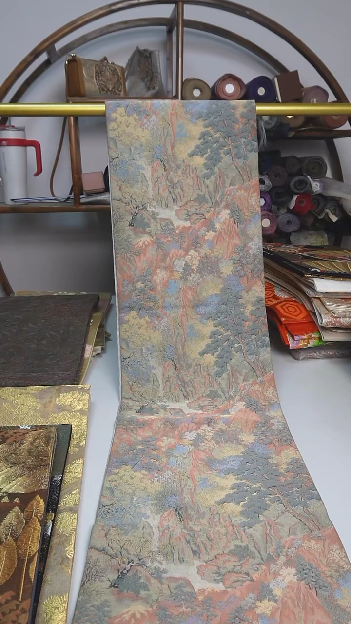 【闪购商品】织绣108绍巴全通山水