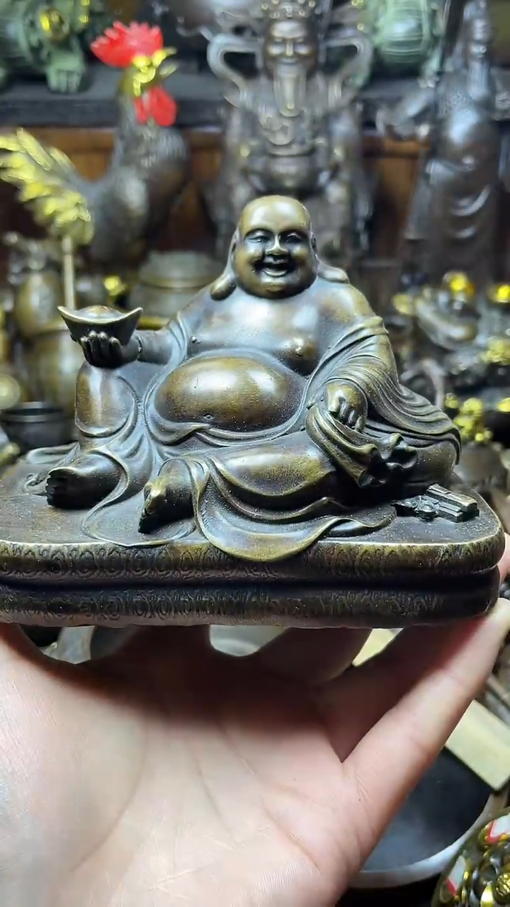 闪购链接，点击下单，有运费险，铜摆件