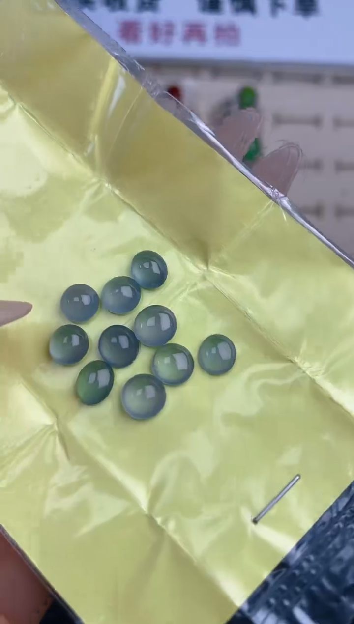 【闪购商品】定制翡翠未镶嵌天然A货翡翠124