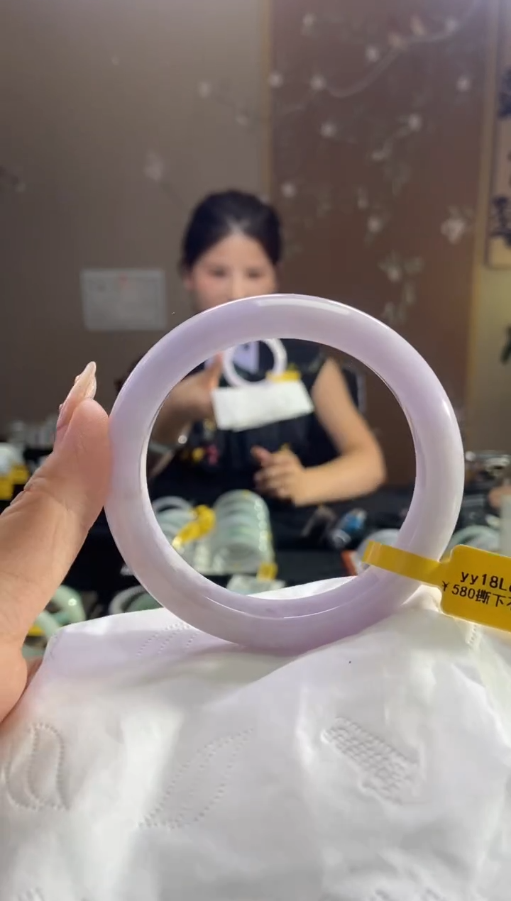 未镶嵌手镯翡翠圈口x60-61
