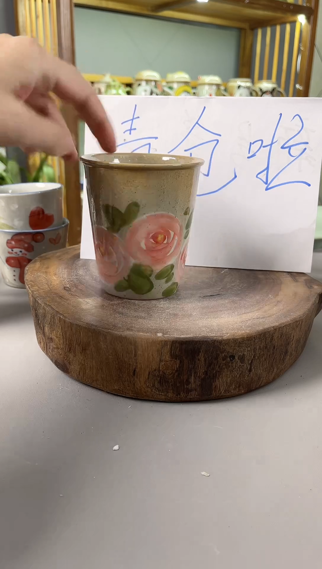 【闪购商品】瓷片景德镇手绘高温釉下彩