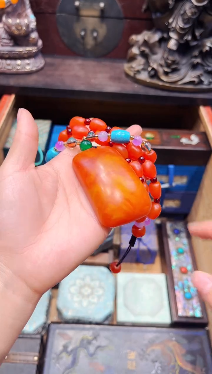 【闪购商品】蜜蜡裸石未镶嵌欣妹专属精选链接c337