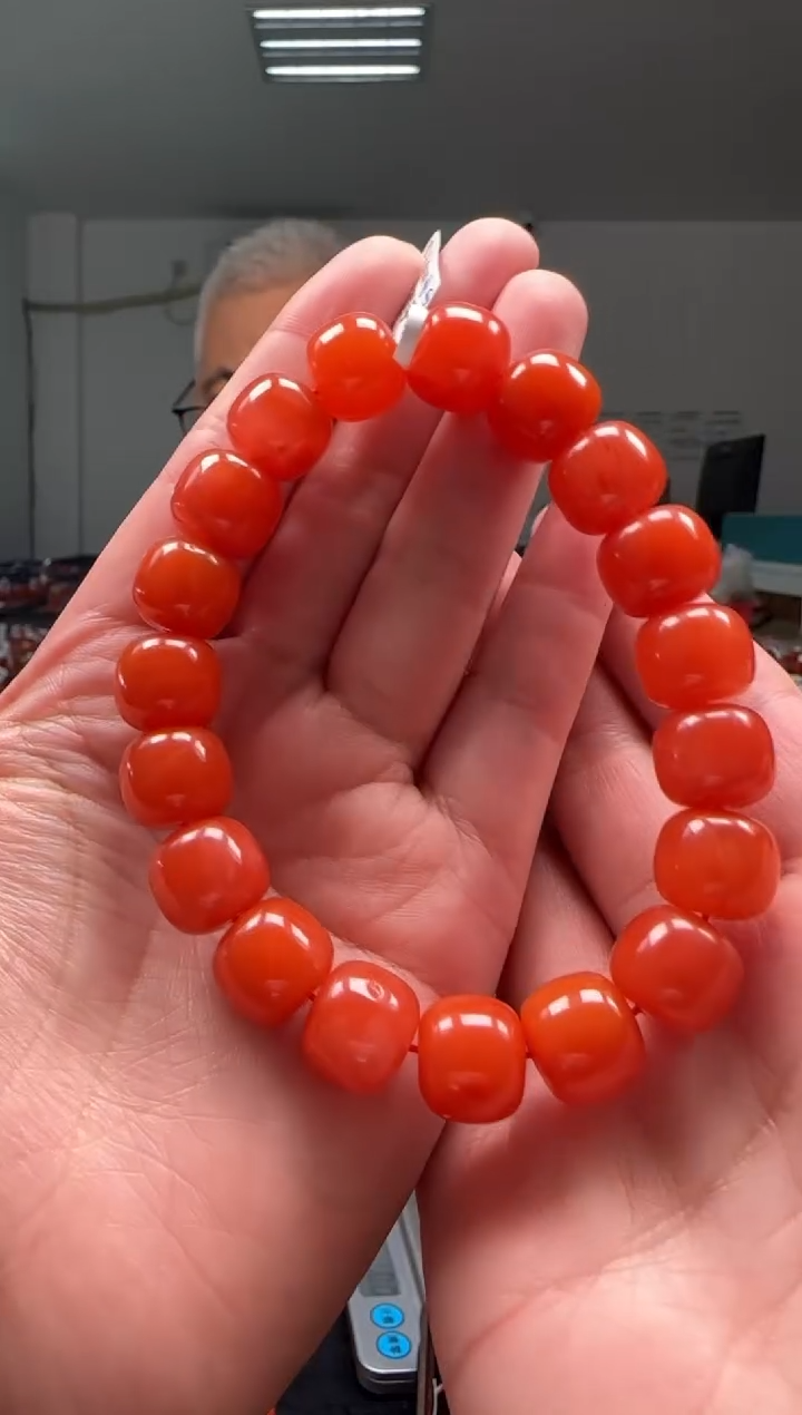 【闪购商品】南红玛瑙12mm保山手串老型未镶嵌多样性发一件