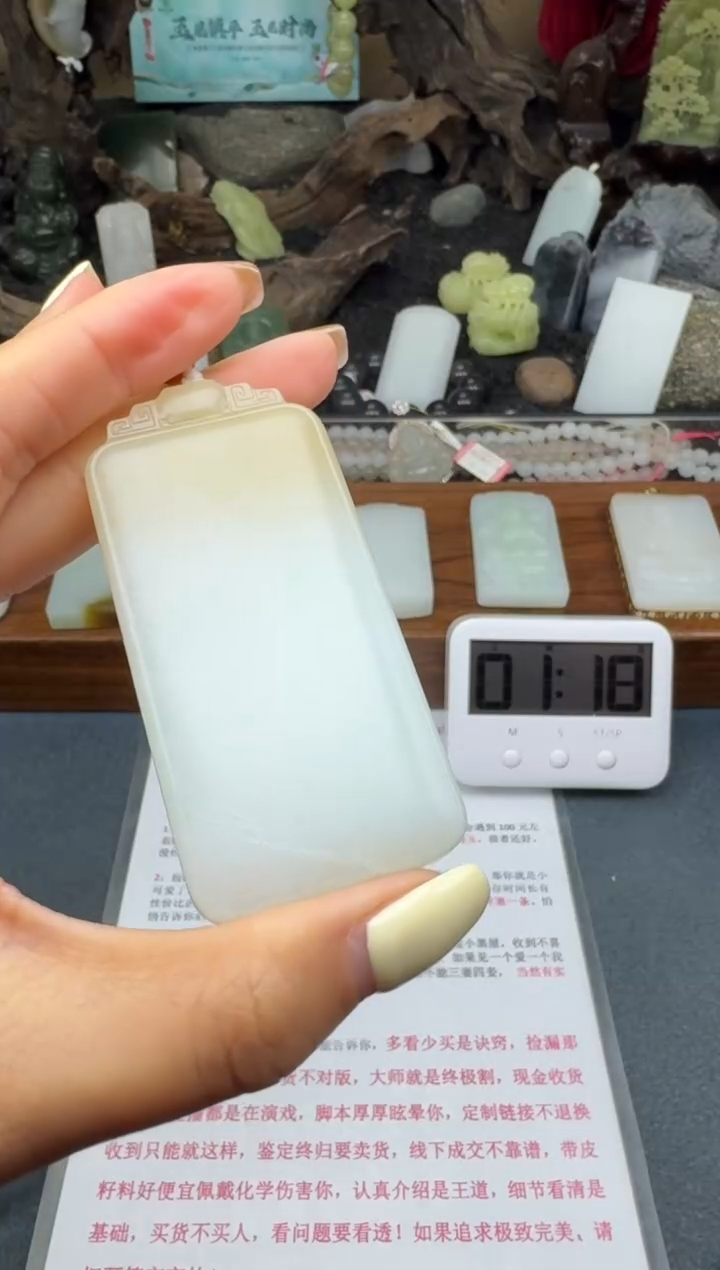 【闪购商品】和田玉颈饰未镶嵌筱筱