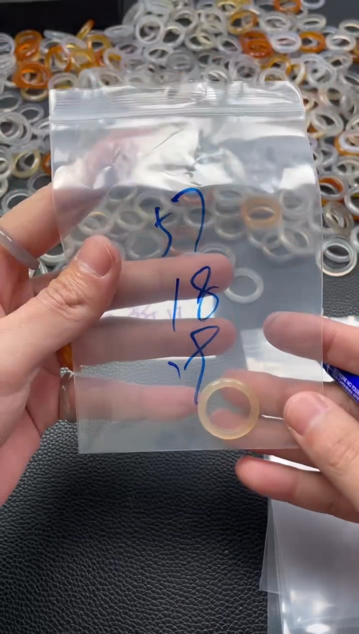 【闪购商品】玛瑙/玉髓戒指未镶嵌57