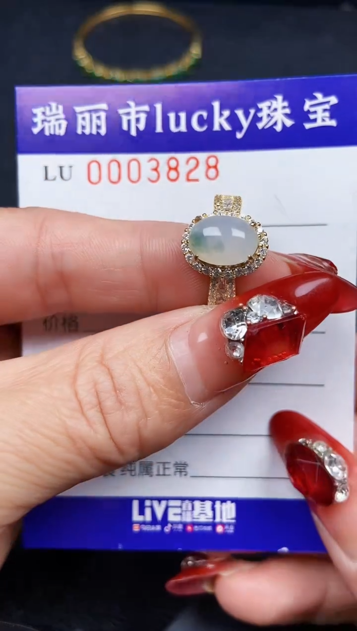 【闪购商品】翡翠颈饰银S925镶嵌3828