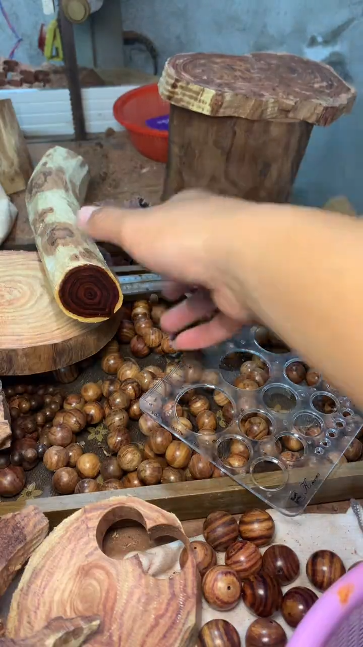 手串黄花梨/降香黄檀海南黄花梨2.0规格手串12颗定制不退不换