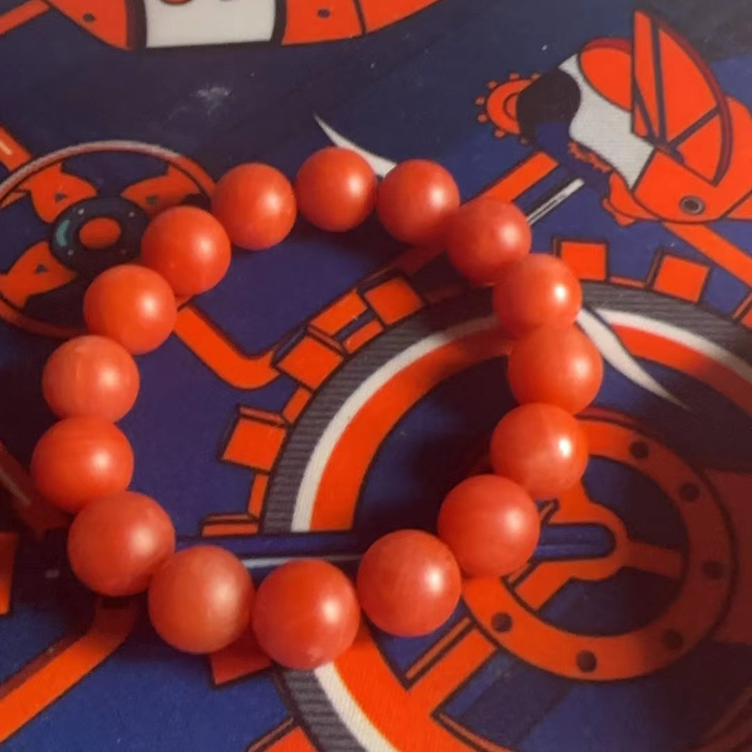 天然南红保山手串