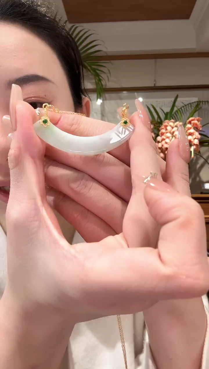 【闪购商品】翡翠颈饰未镶嵌国风