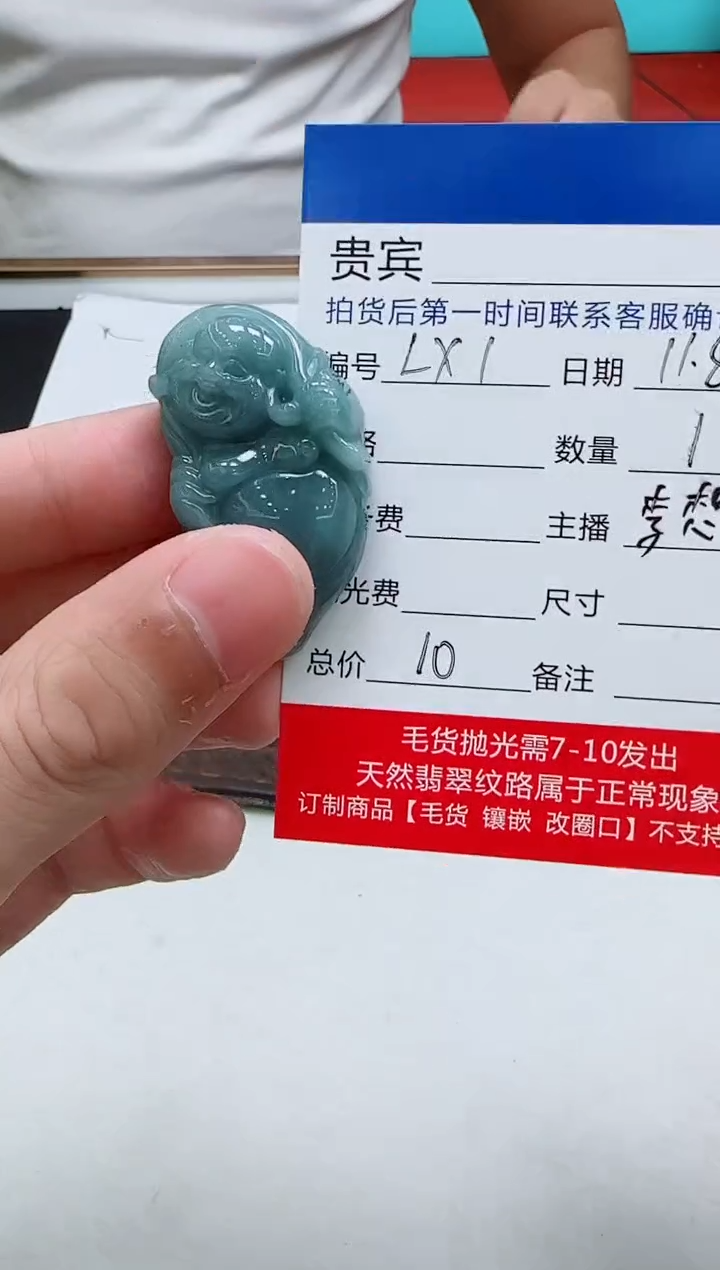 颈饰未镶嵌翡翠LX1翡翠吊坠-多样性发其一