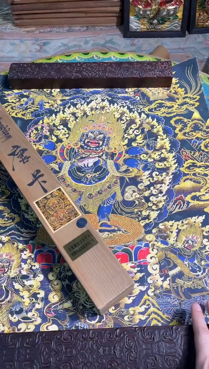 卷轴画东东唐卡tk16