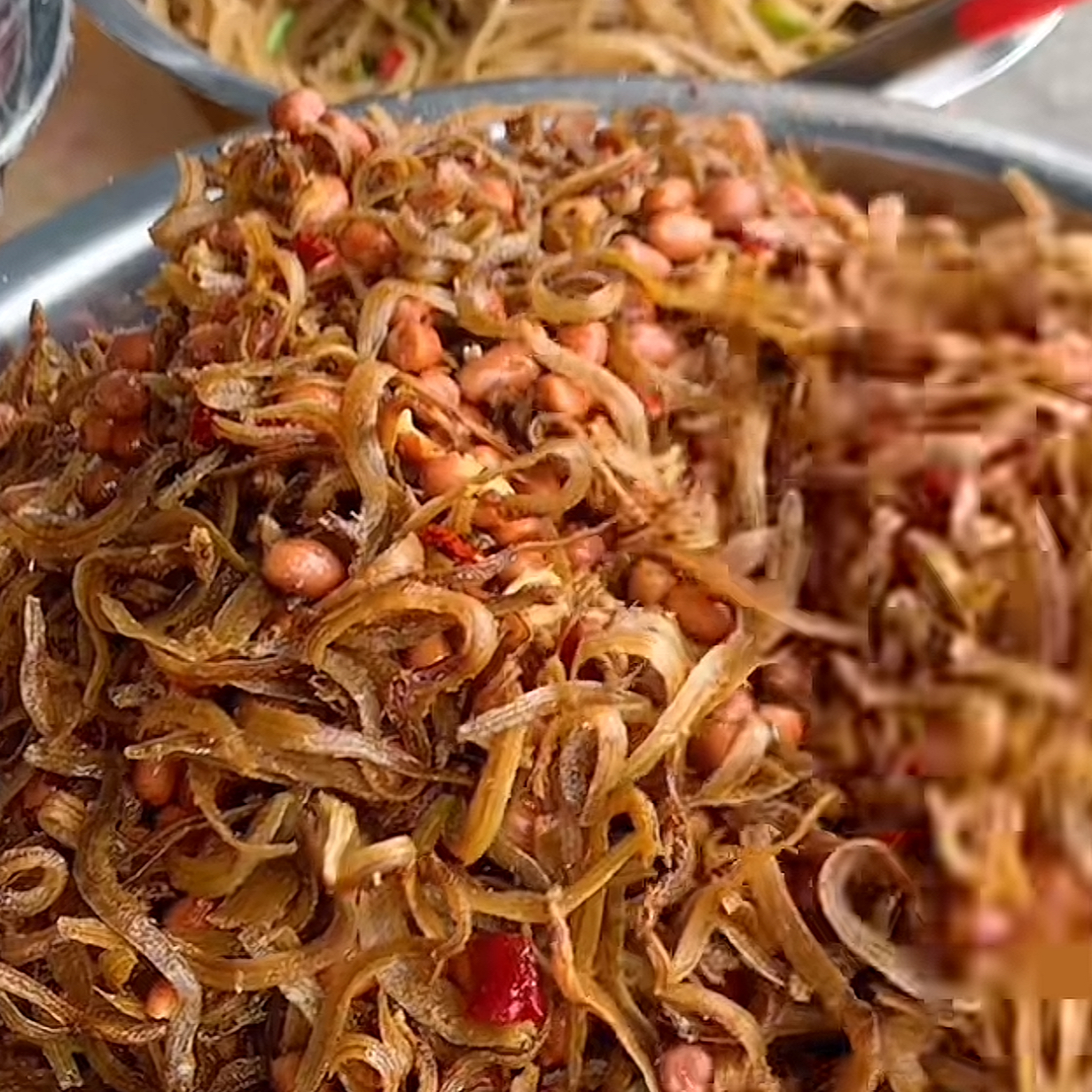 赣榆特产小鱼花生小银鱼花生即食干货