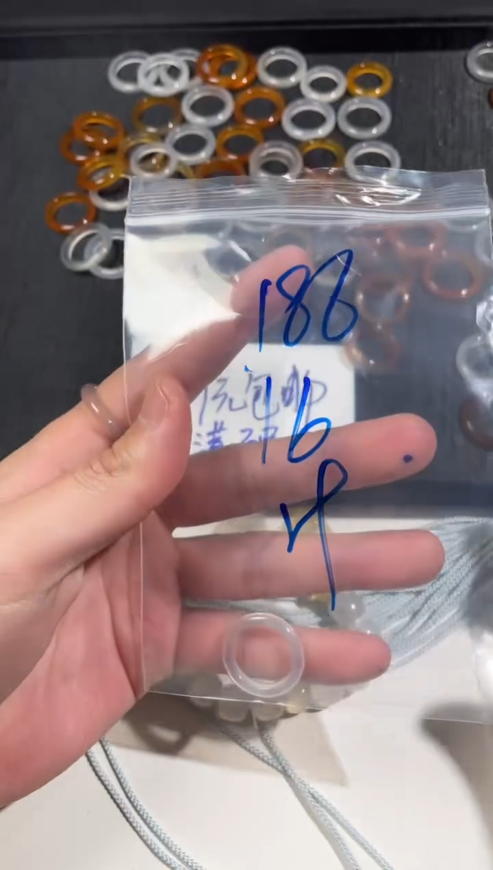 【闪购商品】玛瑙/玉髓戒指未镶嵌186