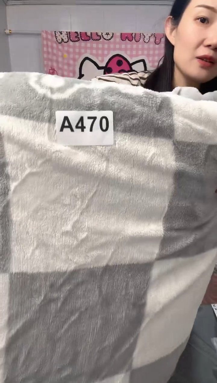 牛奶绒470瑕疵被罩尺寸不对