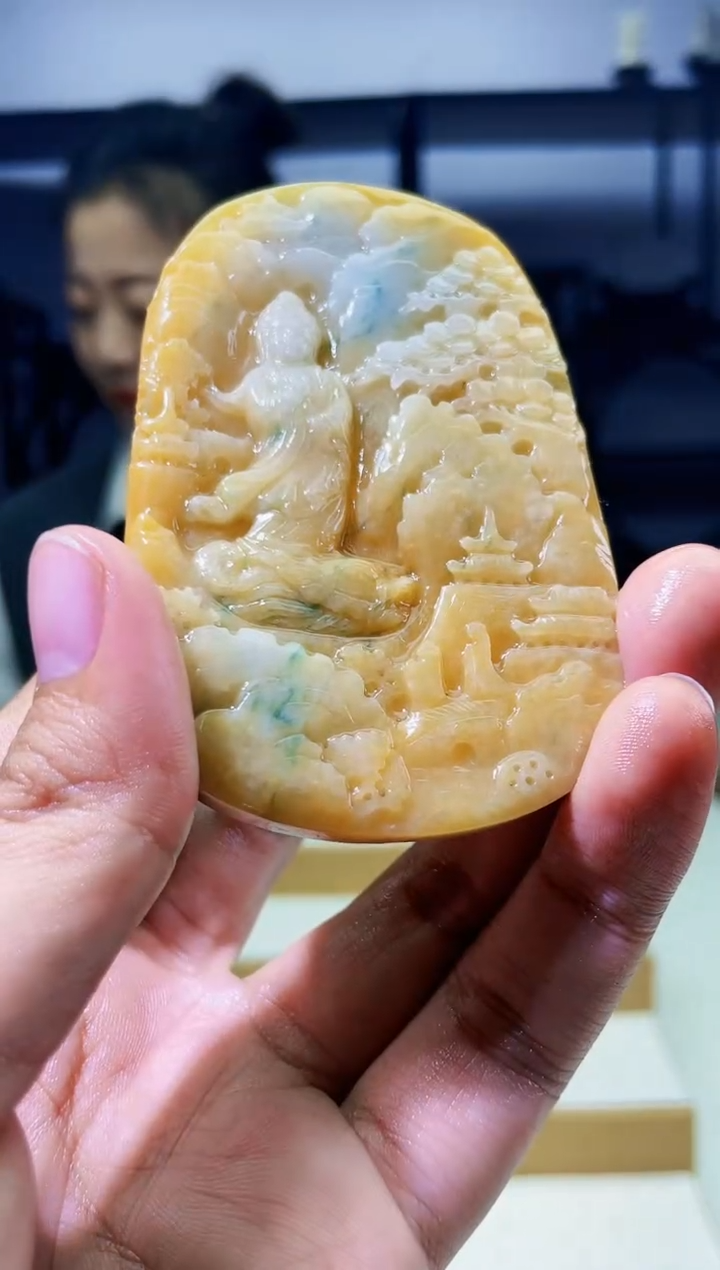 【闪购商品】定制翡翠未镶嵌毛货01230078 