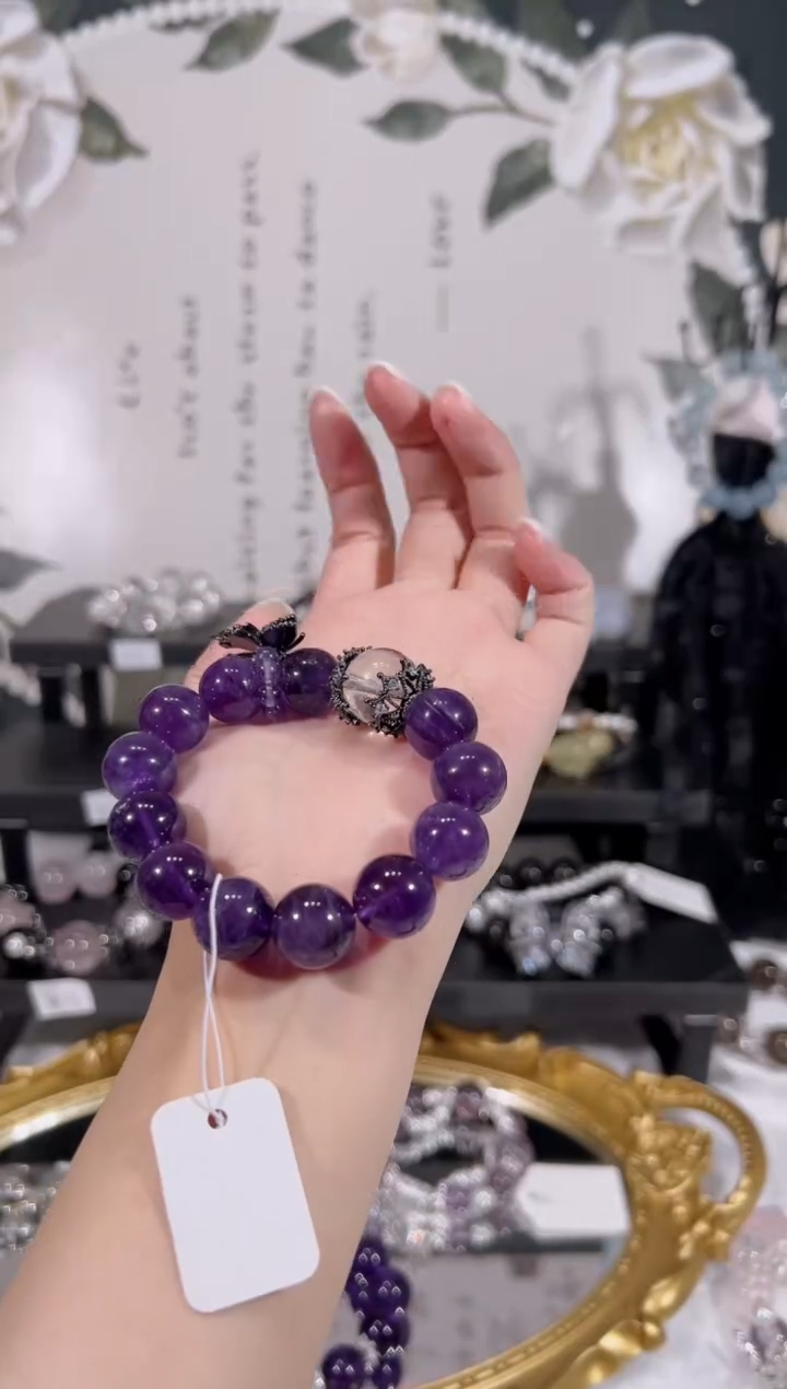 【闪购商品】水晶手链未镶嵌天然水晶默认微瑕 多样性发货发其一