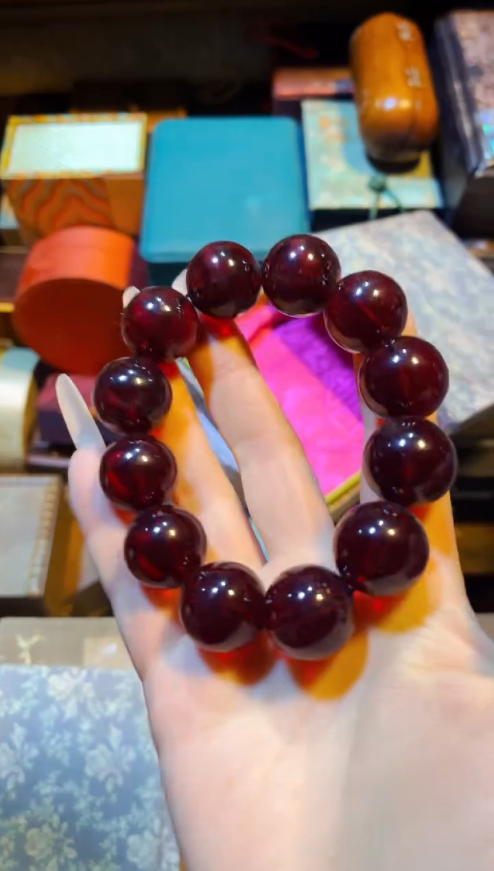 【闪购商品】血珀颈饰未镶嵌兰妹精品精选链接75