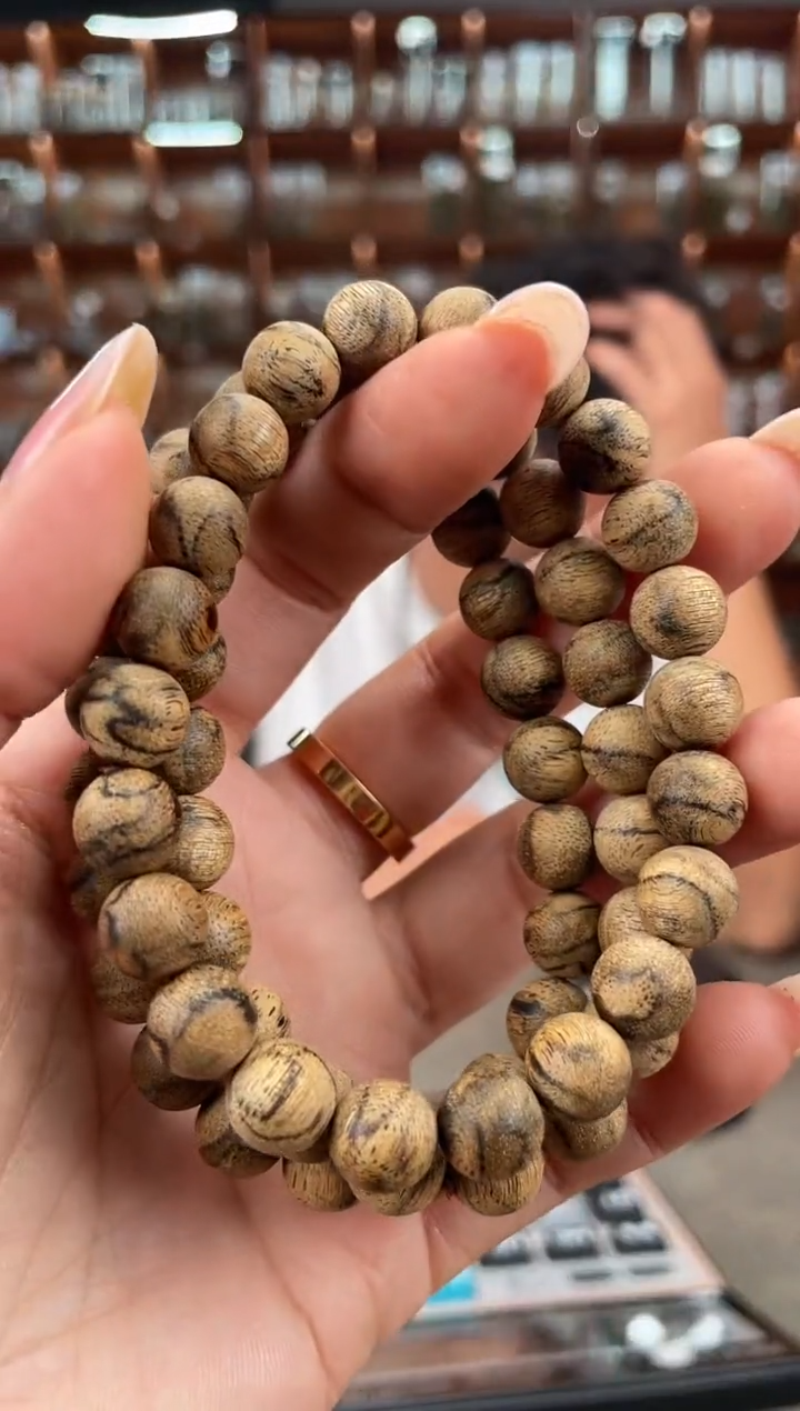 【闪购商品】沉香手串79号海南黑油格多样性发一份