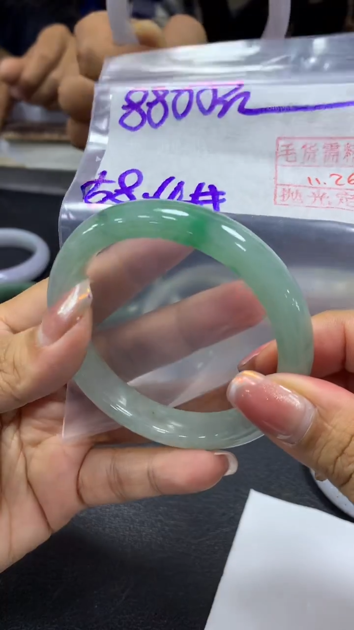 未镶嵌定制翡翠毛货需精细抛光+拍一发一+80