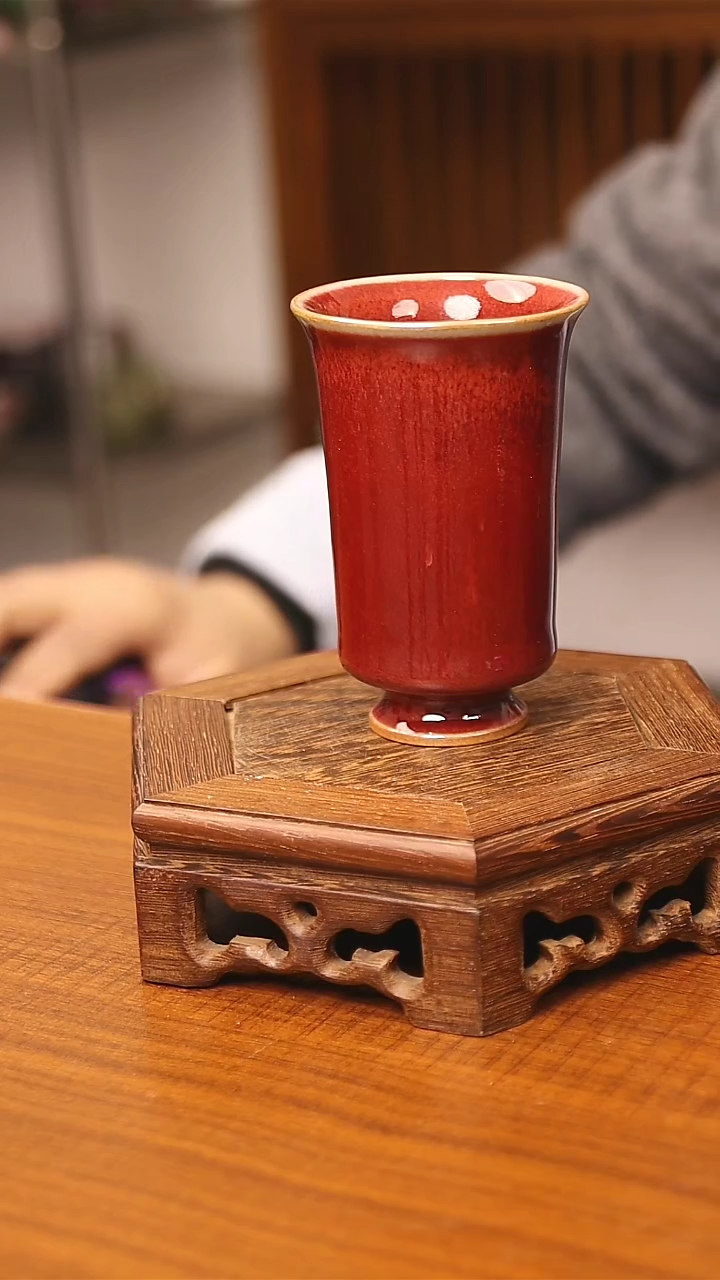 【闪购商品】瓷片钧尚源钧瓷主人杯