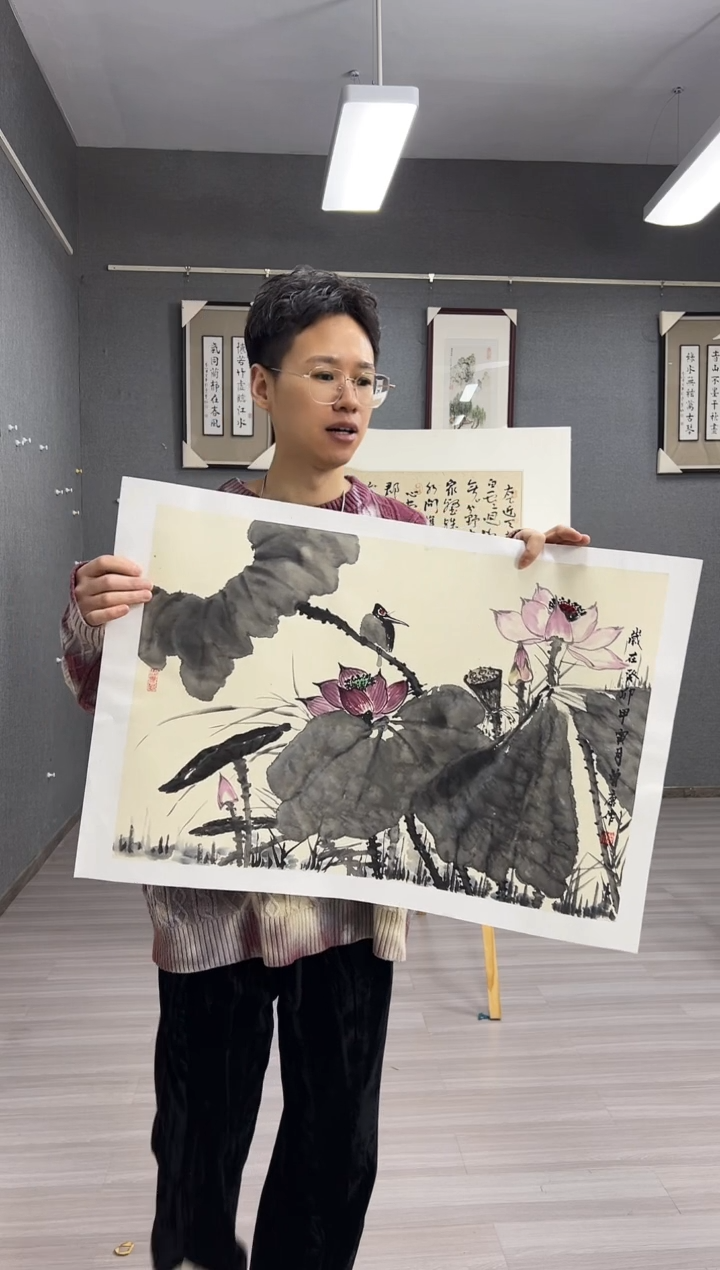 【闪购商品】国画曾康老师绘画花鸟