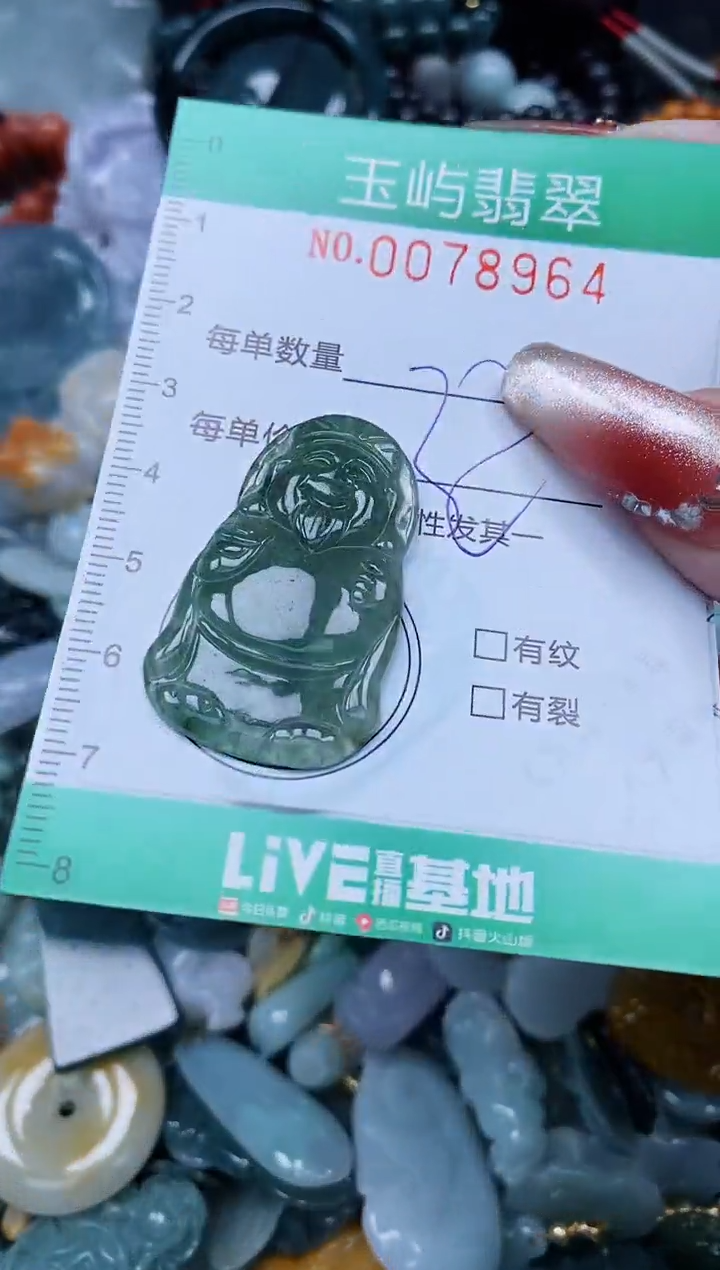 【闪购商品】翡翠颈饰未镶嵌闪购0078964多样性发其一