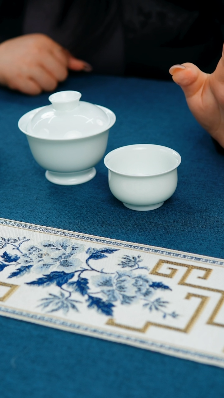 高足盖碗110cc 炉式杯